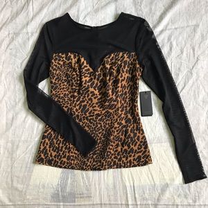Guess Animal Print Top